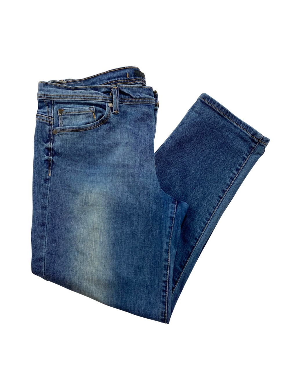 Calvin Klein Jeans Skinny Crop Blue Denim Jeans Size 33 / 16